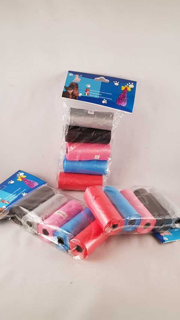 Set de Recarga 4 Rollos de Bolsas para Desechos