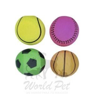 Pelota Deportivas para Perros de Goma