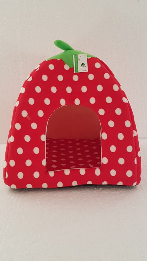 Casa para Mascotas Forma Frutilla