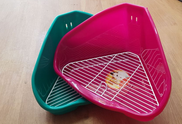 Letrina Sanitaria con Rejilla Mascotas Exóticas