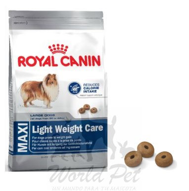 royal canin maxi light