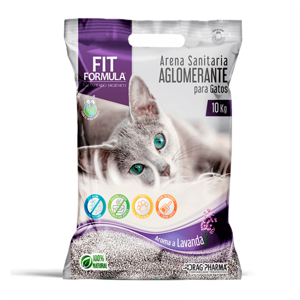 Arena Sanitaria Aglutinante Fit Formula Lavanda