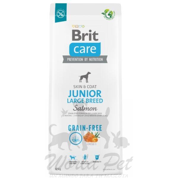 Brit Care Junior Large Breed Salmon & Potato 12Kg.