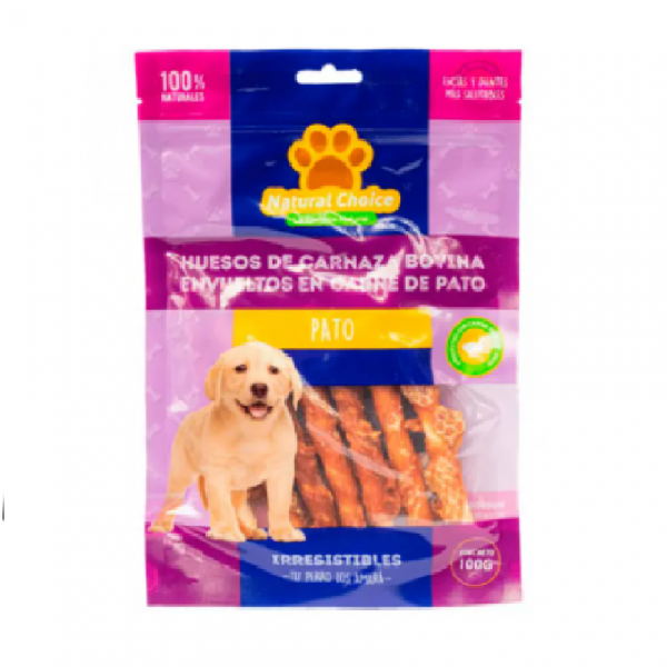 Natural Choice Barritas De Cartilago Envuelta en Pato 100Gr