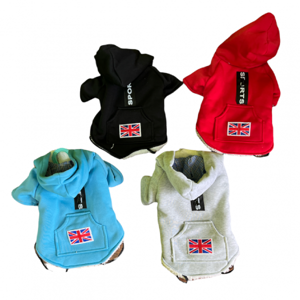 Poleron Sport Con Capucha