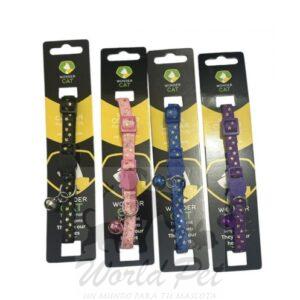 Wonder Cat Collar Antiahorque Para Gatos Estrellitas