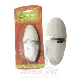 Hueso de Jibia Para Aves con Clip de Metal
