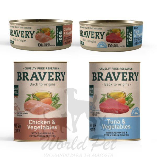 Bravery Dog Lata Alimento Humedo