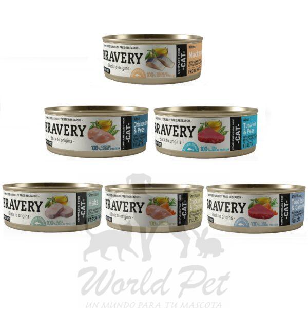 Bravery Cat Latas 70 Gr