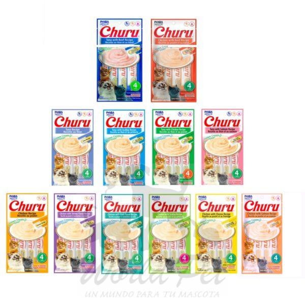 INABA Churu Gato 4 Tubos 56 Grs