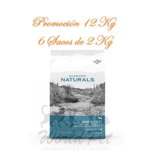 Diamond Naturals Dog Adulto Skin & Coat Salmon 12K