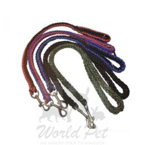 Correa Trenzada Delgada Para Perros 60Cm