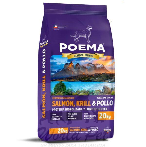 Poema Criadores Patagonico Salmon krill y Pollo 20K