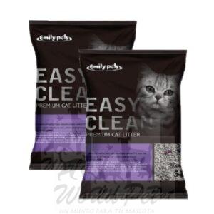 Easy Clean Arena Sanitaria para Gatos Lavanda 40 KG   2X20kg