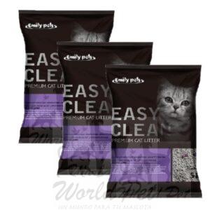 Easy Clean Arena Sanitaria para Gatos Lavanda 60 KG   3X20kg