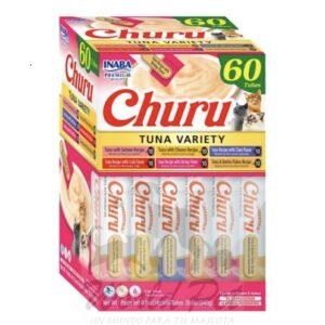 Inaba Churu Box Variedades de Atún (60 tubos)