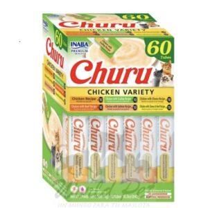 Inaba Churu Box Variedades de Pollo (60 tubos)