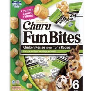 Inaba Dog Churu Fun Bites de Pollo con Atún