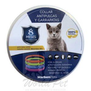 Marben Pets Collar Antipulgas y Garrapatas Gatos