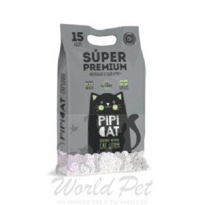 Pipi Cat Arena Sanitaria con Carbon Activo Lavanda15K