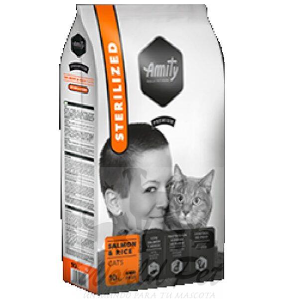 Amity Premium Adulto Cat Esterilizado Salmon / Rice