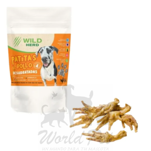 Wild Herd Snack Patitas de Pollo Deshidratadas
