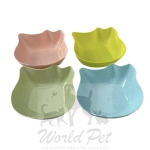 Plato Plastico Pequeñas Macotas