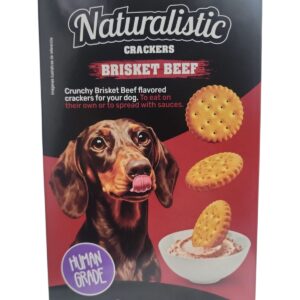 Naturalistic Snack Crackers Brisket Beef 200Gr