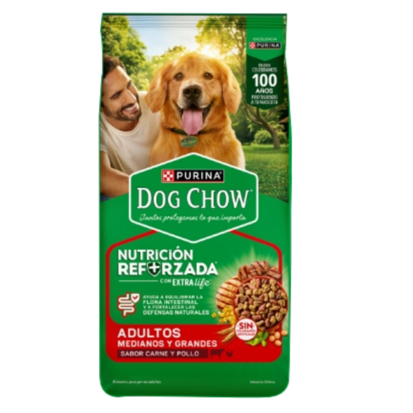Dog Chow Adulto Razas Medianas y Grandes