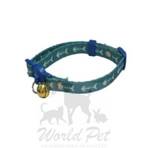 Hey! Collar Antiahorque Pescado Gatos