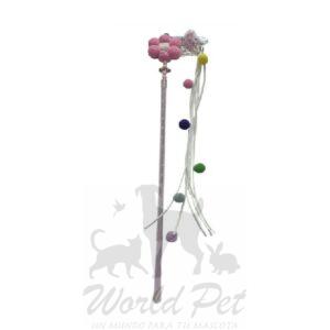 Wonder Cat Juguete Varilla Flor y Extrella