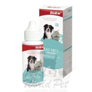 Bioline Aceite para Acaros del Oído 30Ml