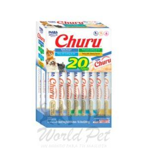 Inaba Churu Variedades de atún (20 tubos)