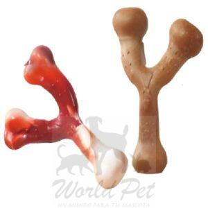 Warrior Juguete Hueso Resistente con Aroma a Tocino y Carne