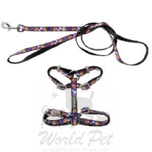 Fuzzyard Arnés y Correa "Caturday Night Fever" para Gatos