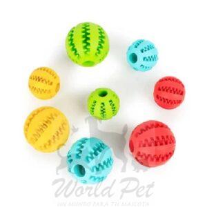 Warrior Dog Juguete Bola Con Dientes 7Cm