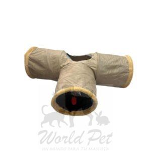 Tunel Para Mascotas Plegable 3 Vías (tela)