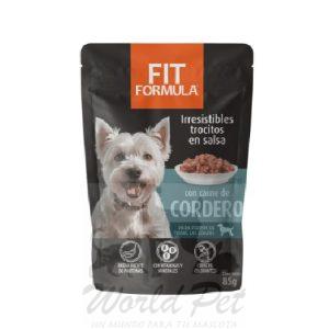 Fit Formula Pouch Perro Trocitos Cordero
