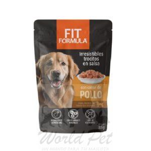 Fit Formula Pouch Perro Trocitos Pollo