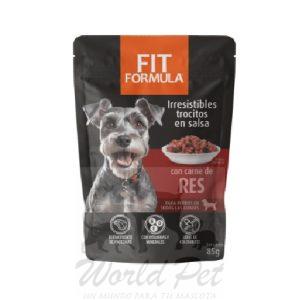 Fit Formula Pouch Perro Trocitos en Carne de Res
