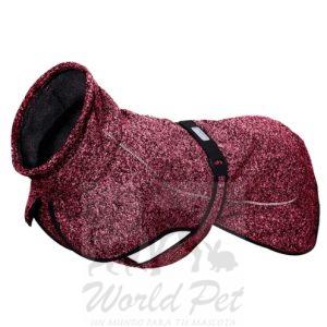 Wonder Dog Capa London de Polar Burdeo