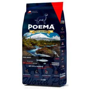 Poema Adulto razas Medianas y Pequeñas Salmon Arroz 12K